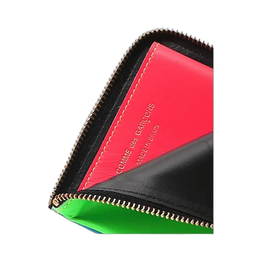 Comme Des GarÇOns Wallet Super Fluo Small Wallet