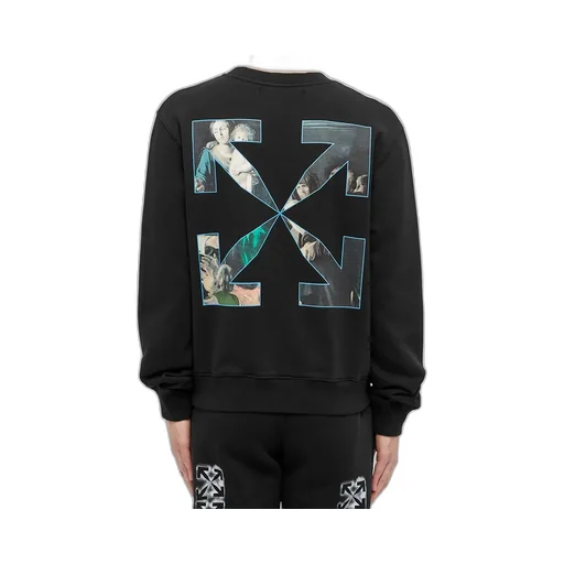 Caravaggio Painting Long-Sleeve Sweatshirt