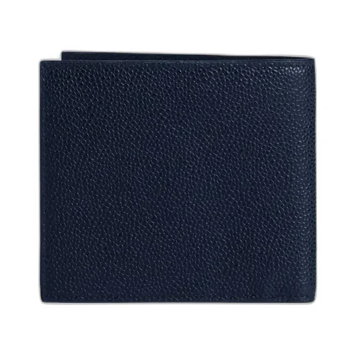 Thom Browne Pebble Textured Bifold Wallet