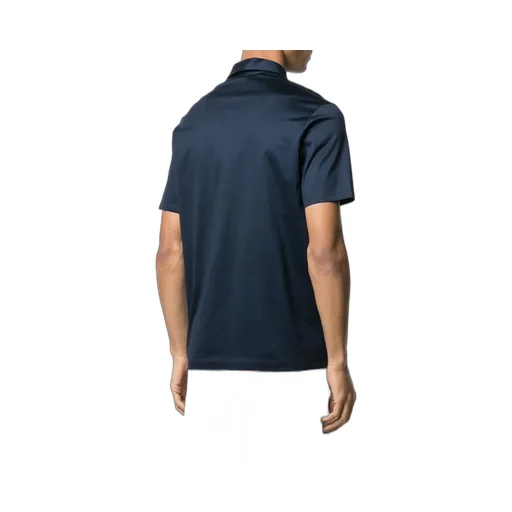 Logo-Patch Short-Sleeved Polo Shirt