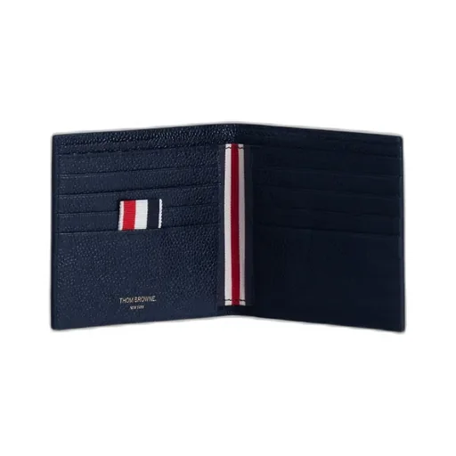 Thom Browne Pebble Textured Bifold Wallet