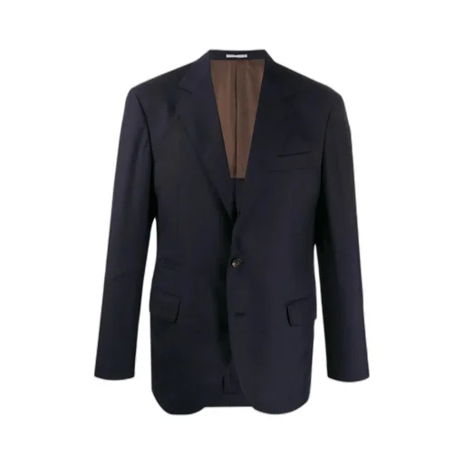 Single-Breasted Cashmere Blazer