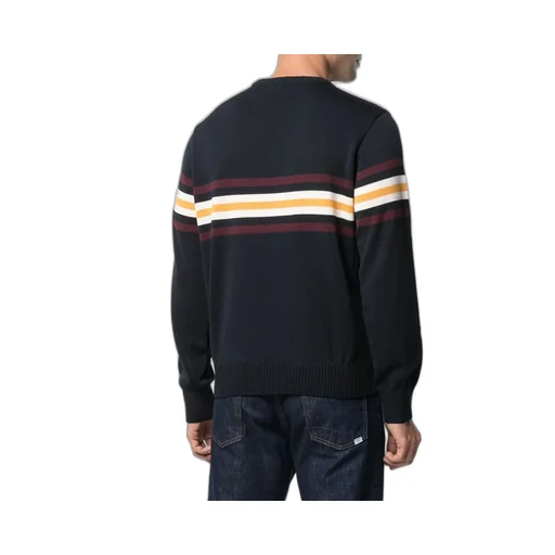 Horizontal Stripe Fine Knit Jumper