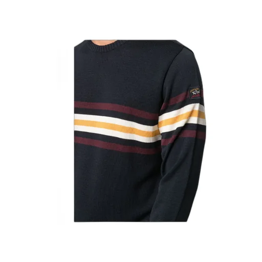 Horizontal Stripe Fine Knit Jumper