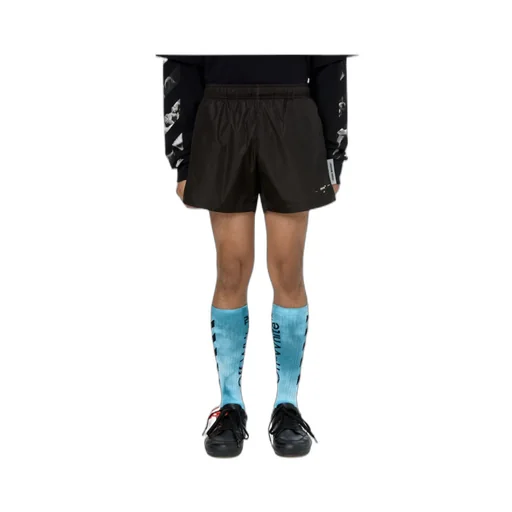 Logo Print Swim Trunks