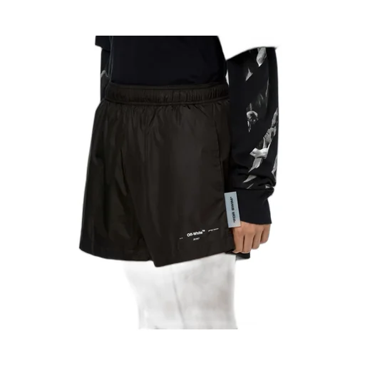 Logo Print Swim Trunks