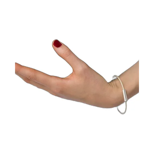 7G Brushed Sterling Silver Cable Bracelet