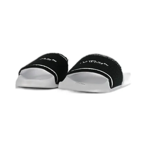 Logo-Embroidered Slides