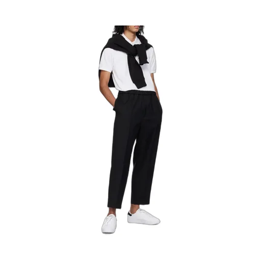 Logo-Patch Cotton Polo Shirt