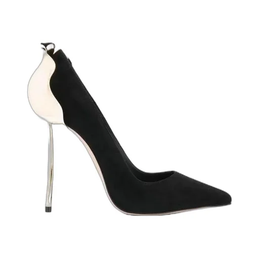 Le Silla Pointed-Toe Slingback Pumps