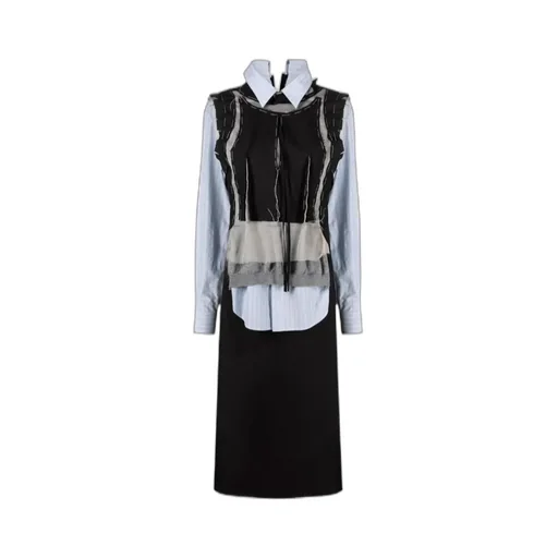 Multi-Panel Design Dress