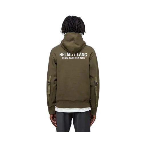 Logo Print Hooded Sweatshirt