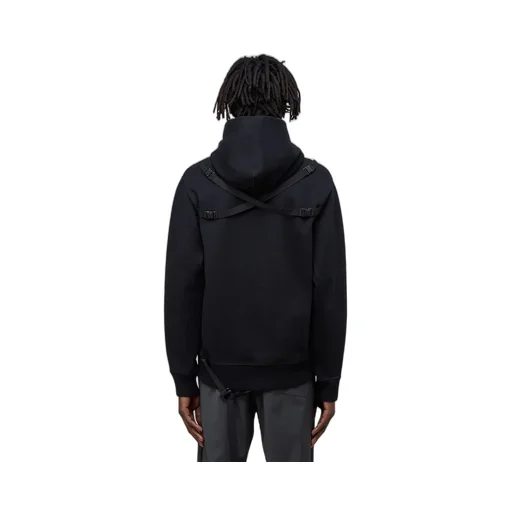 Strap-Detail Hoodie