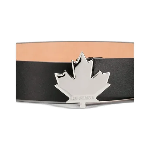 Dsquared2 Logo Detailed Buckled Belt