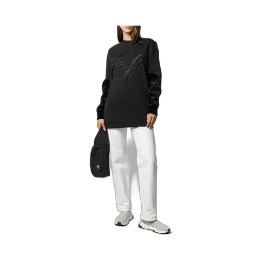 Round Collar Long Sleeve Sweater