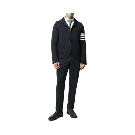 4-Bar Knit Blazer