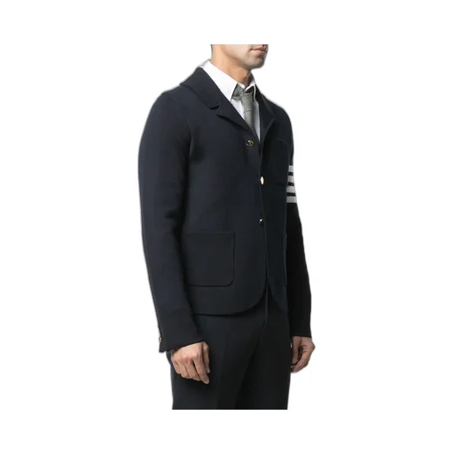 4-Bar Knit Blazer