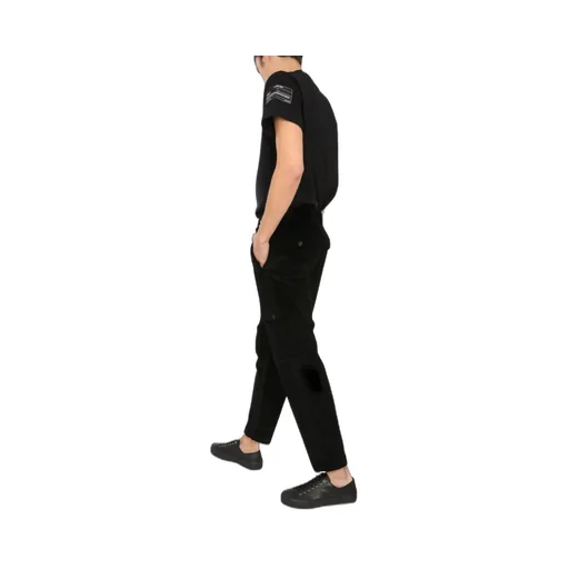 Logo Patch Cotton T-Shirt