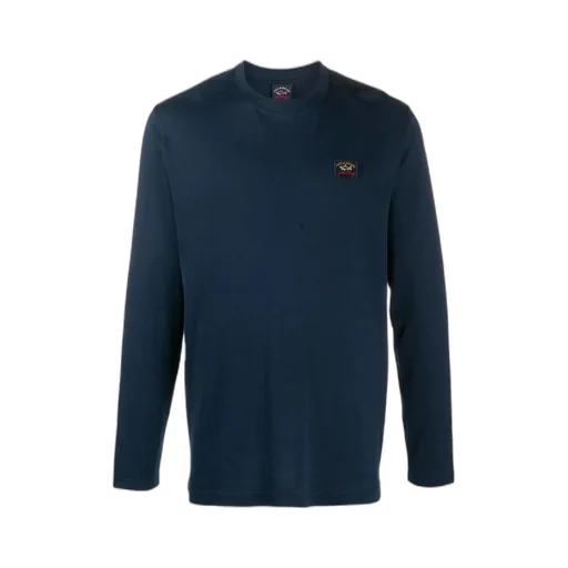 Logo Patch Long-Sleeve Top