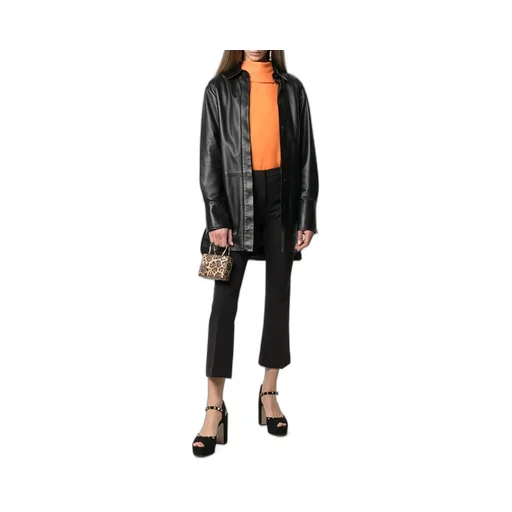 Pt Torino Mid-Rise Flared Trousers