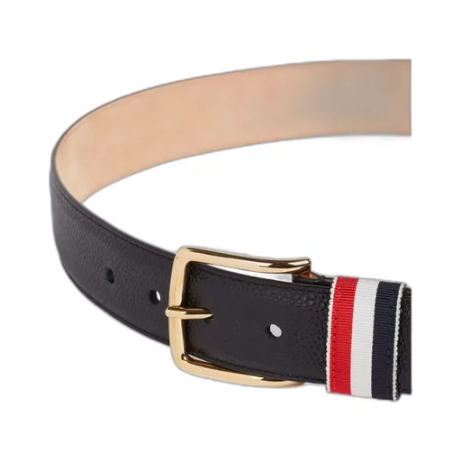 Thom Browne Striped Buckle Belt