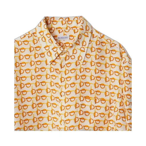 Burberry B Pattern Long-Sleeved Shirt