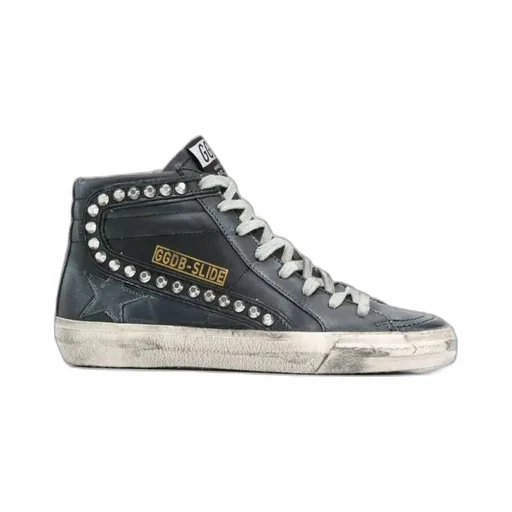 Golden Goose Deluxe Brand Distressed High-Top Sneakers