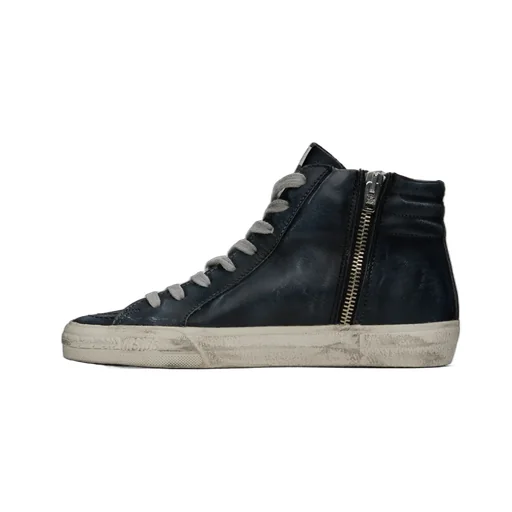 Golden Goose Deluxe Brand Distressed High-Top Sneakers
