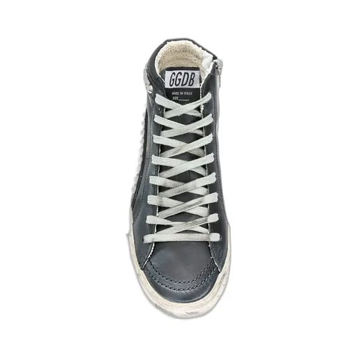 Golden Goose Deluxe Brand Distressed High-Top Sneakers