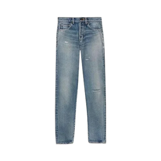 Saint Laurent High Waist Slim-Fit Jeans