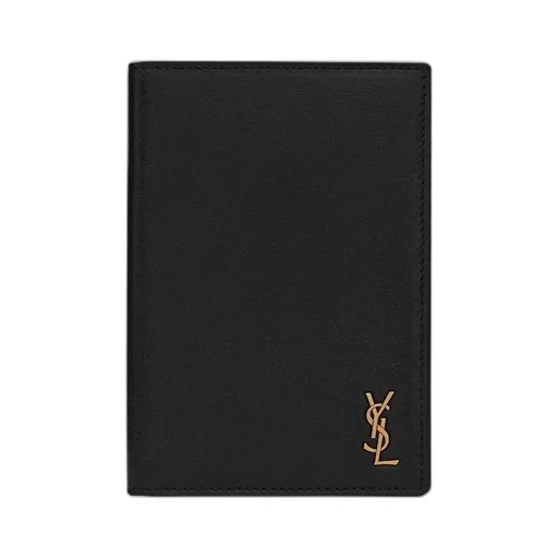 Saint Laurent Tiny Monogram Passport Case