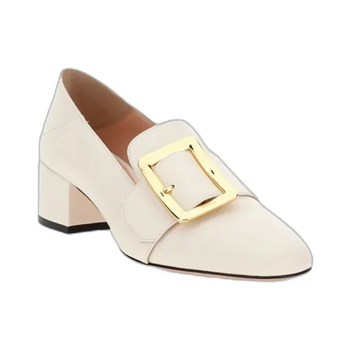 Buckle-Detail Pumps