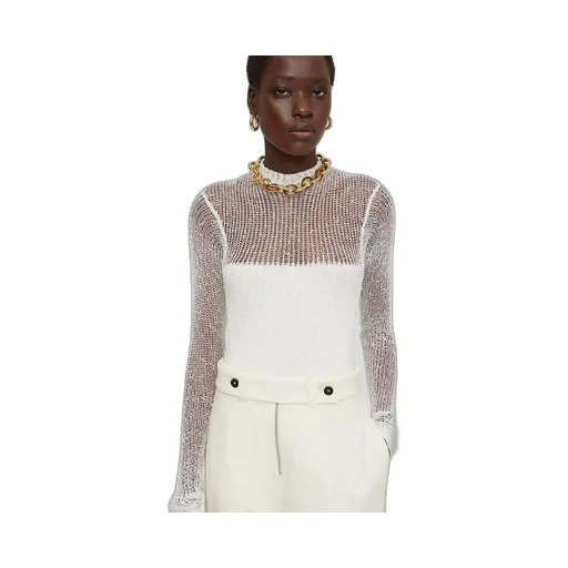 Off-Gauge Knitted Top