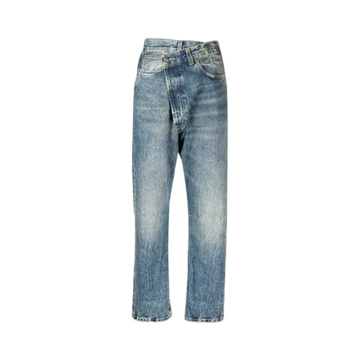 R13 Crossover Straight Leg Jeans