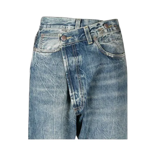 R13 Crossover Straight Leg Jeans