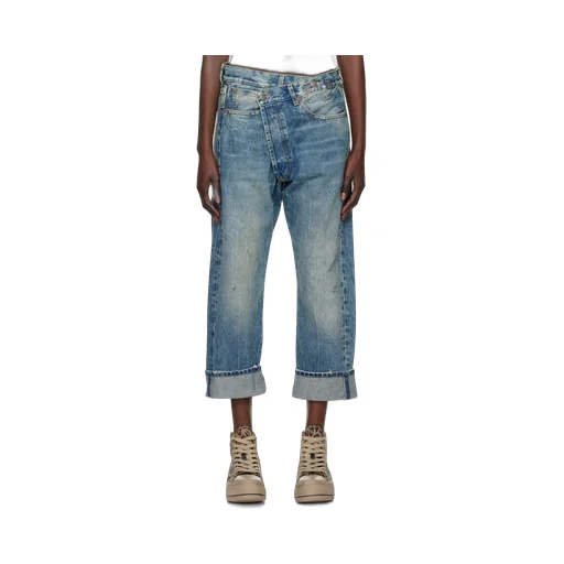 R13 Crossover Straight Leg Jeans