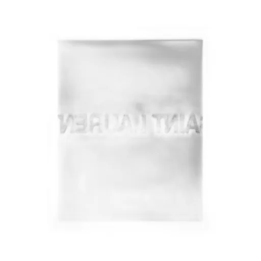 Saint Laurent Reverse Logo Printed Crewneck T-Shirt