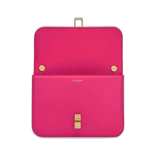 Carré Leather Shoulder Bag