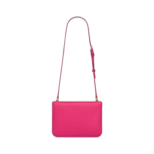 Carré Leather Shoulder Bag