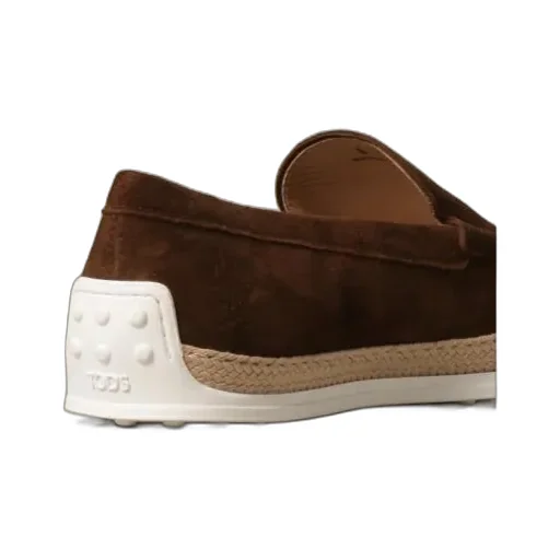 Tod's Almond Toe Slip-On Loafers