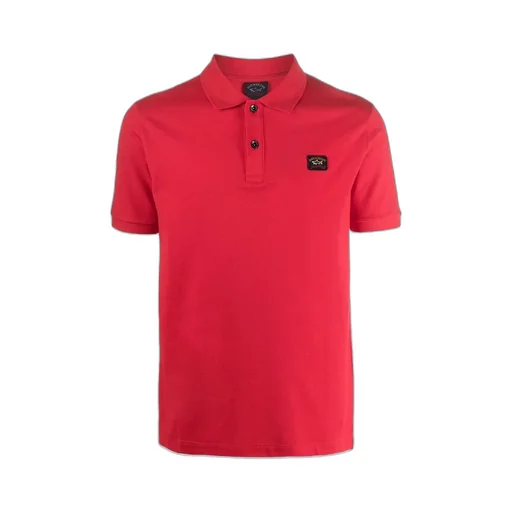 Logo Patch Polo Shirt