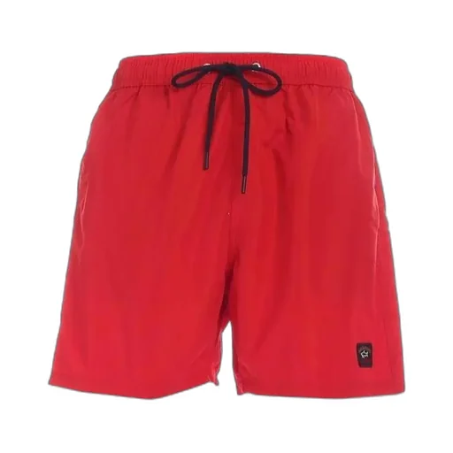 Logo Patch Swim Suit