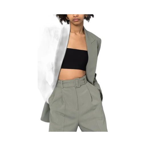 Strapless Cropped Top