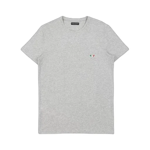 Round Collar Logo T-Shirt