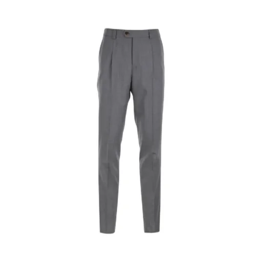 Brunello Cucinelli Mid-Rise Tapered Pants