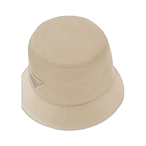 Prada Signature Logo Plaque Bucket Hat