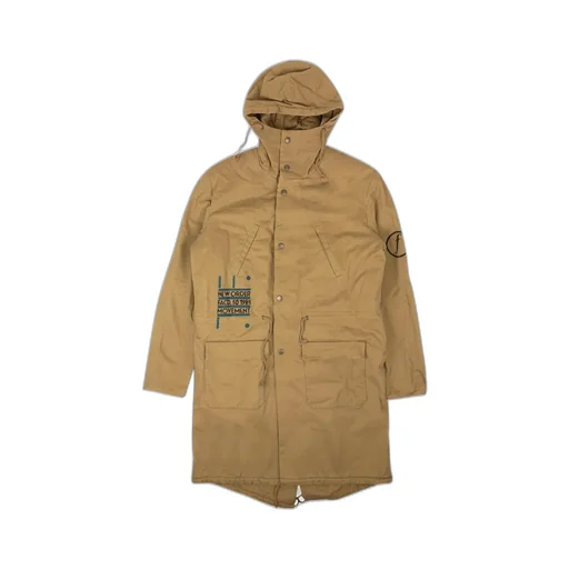 Hooded Printed Windbreaker