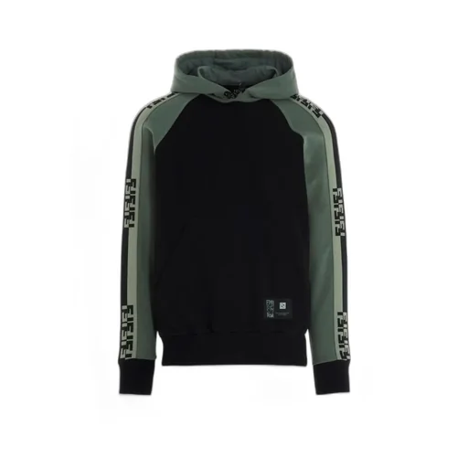 Ff Stripe Panelled Hoodie