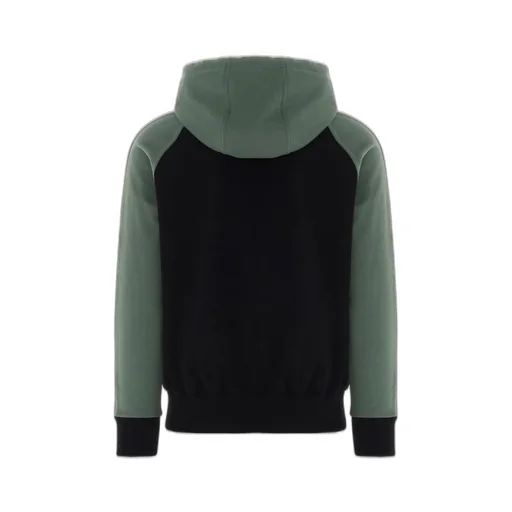 Ff Stripe Panelled Hoodie