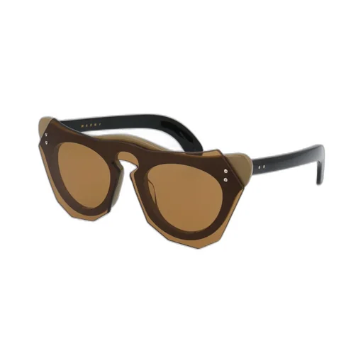 Geometric-Frame Sunglasses